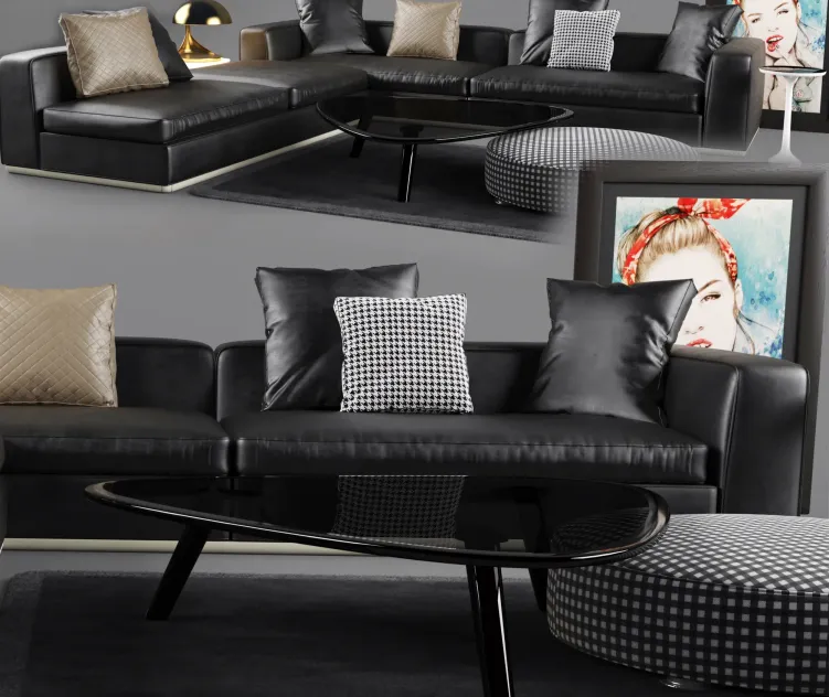 Minotti powell sofa 2
