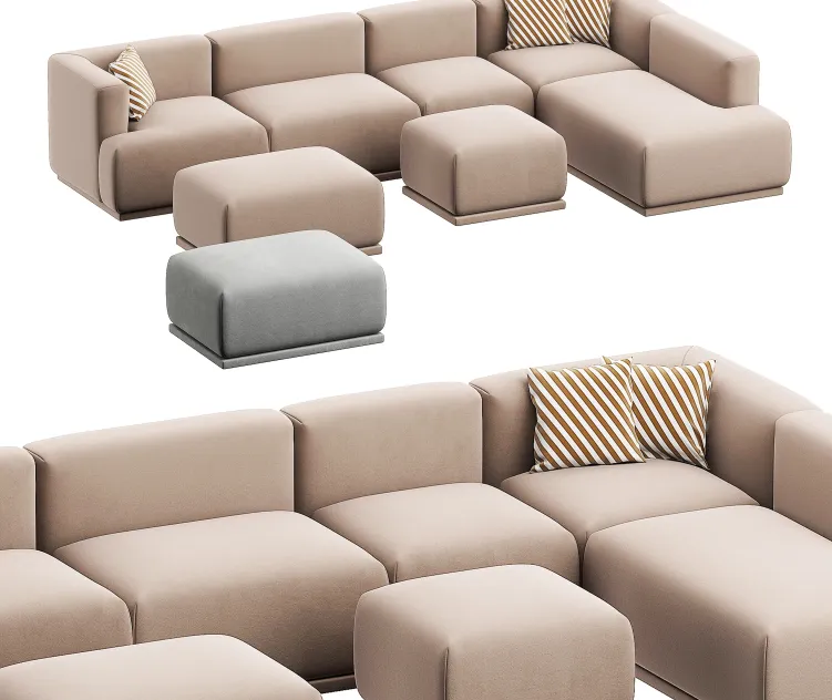 Modular sofa marso from jamni