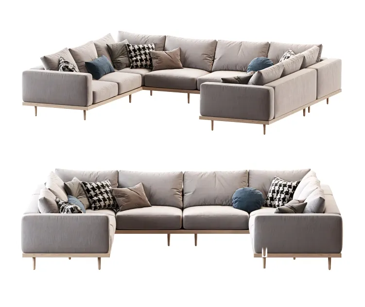Newport piece shaped sectional