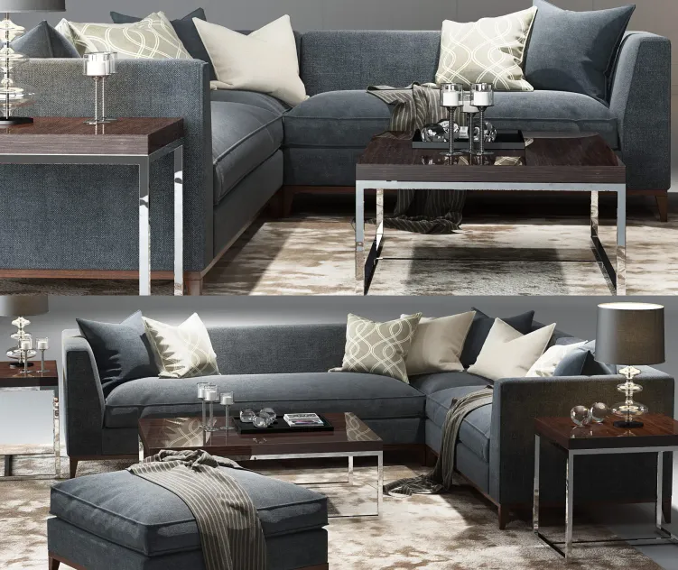 Pollock sofa coner