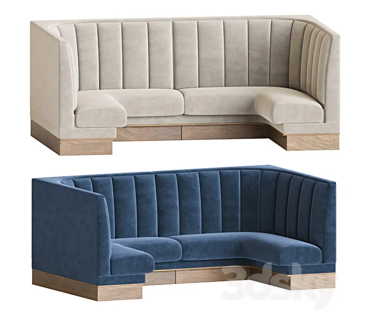 Restaurant sofa