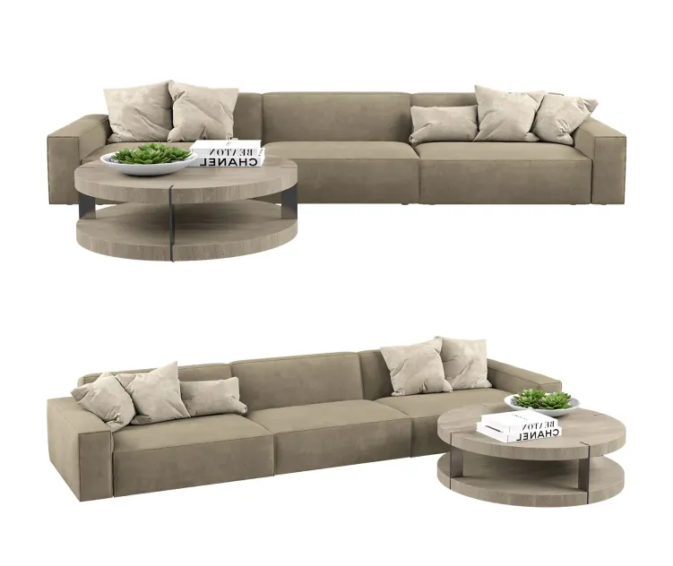 Restoration hardware como modular fabric sofa