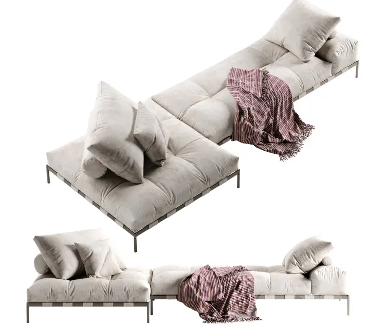 Saba italia pixel light sofa