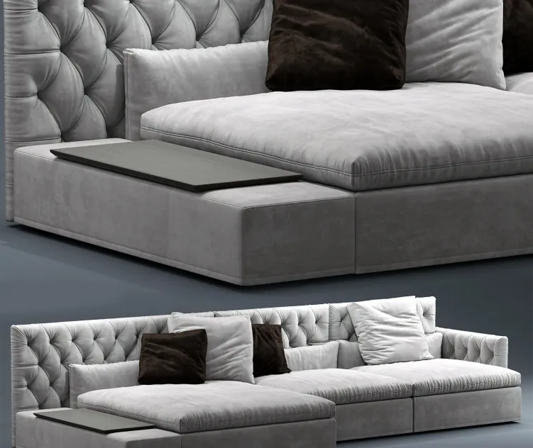 Sofa dominio capitonne frigerio salotti