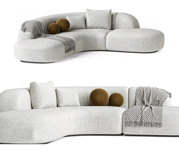 Sofa eichholtz sofa bjorn boucle sand