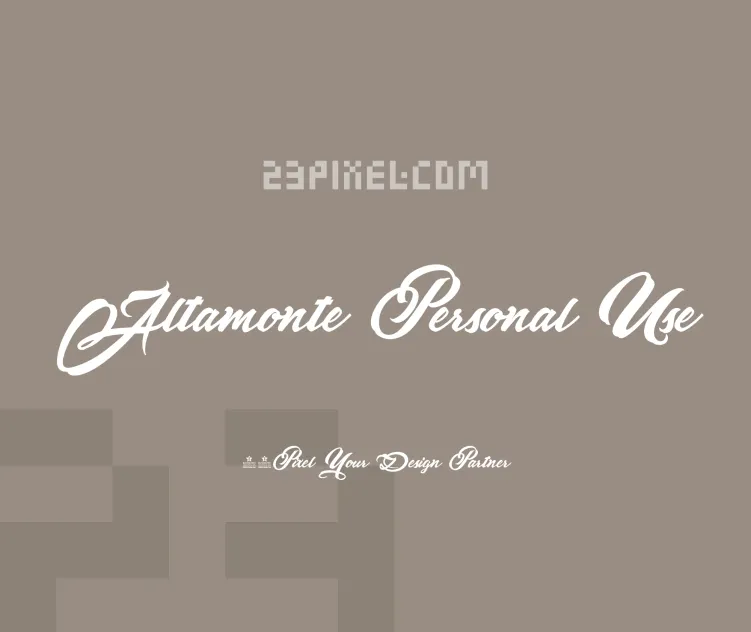 Altamonte Personal Use