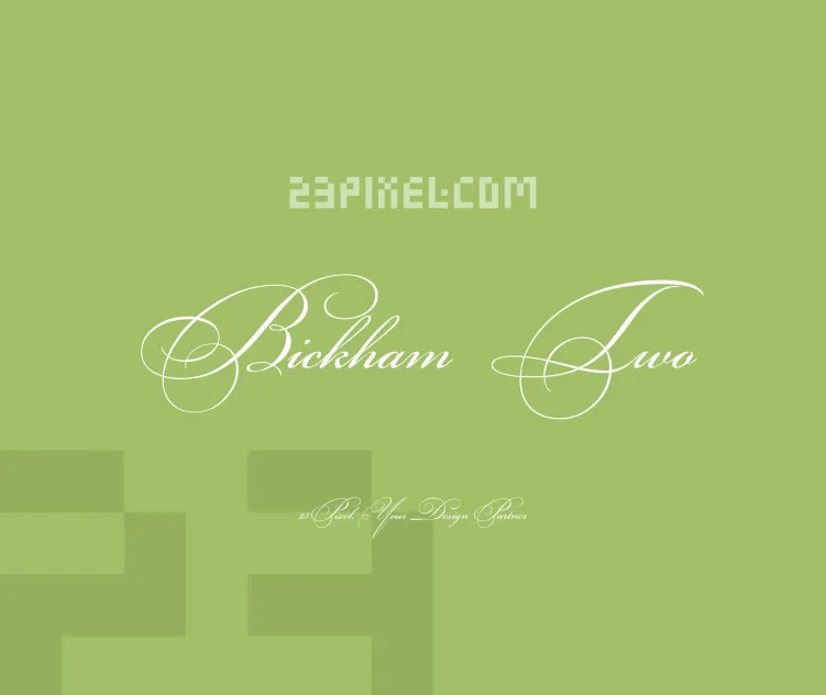 Bickham Script Two