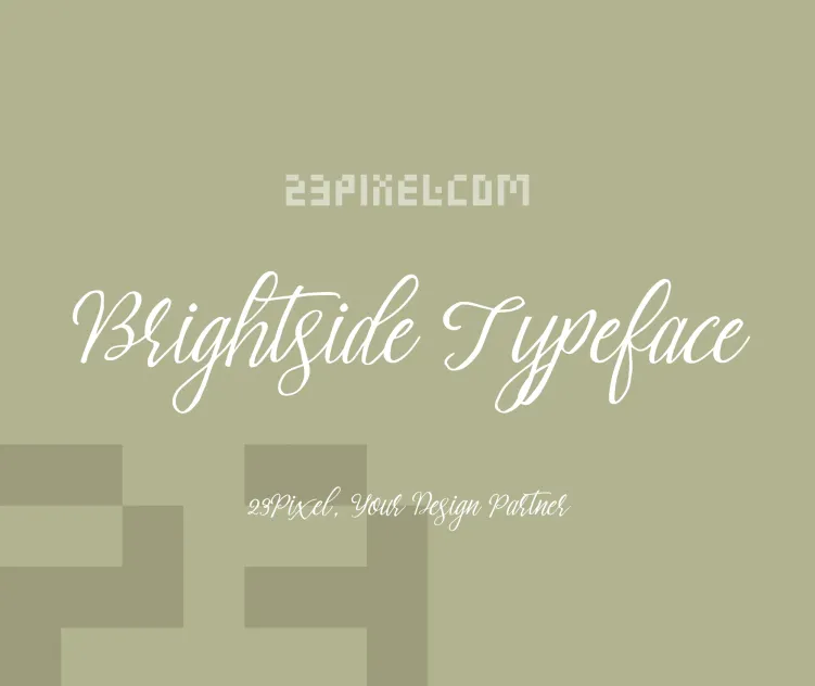 Brightside Typeface