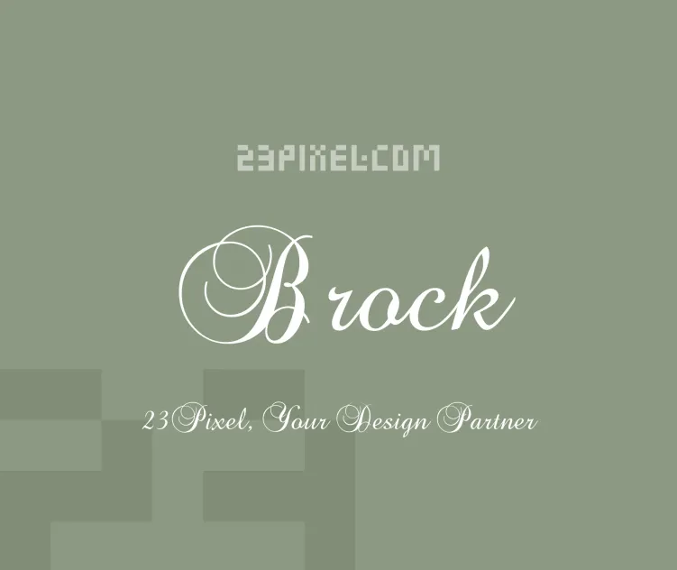Brockscript