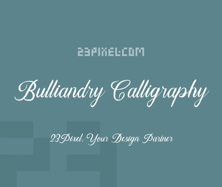 Bulliandry Calligraphy