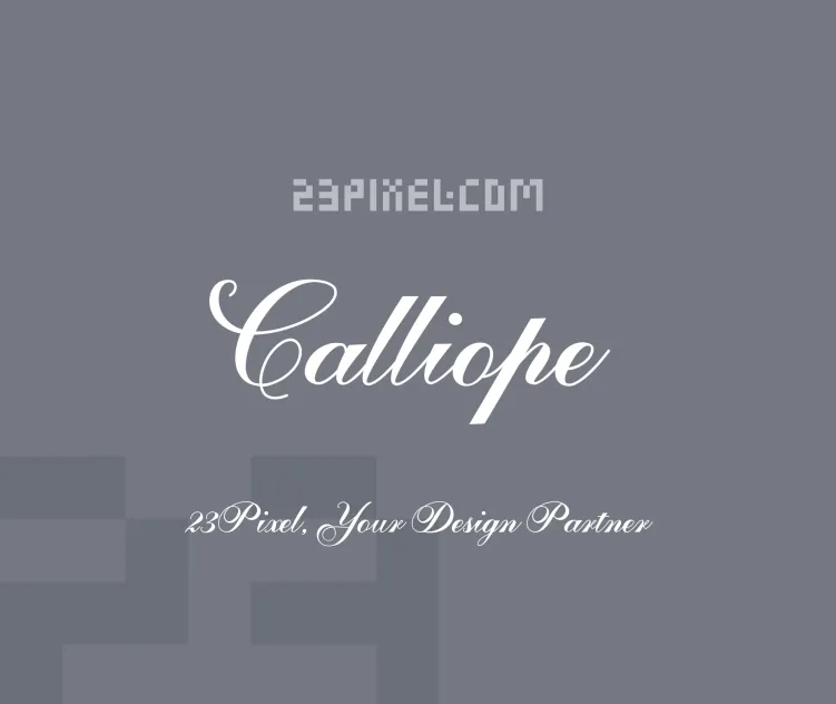 Calliope Script