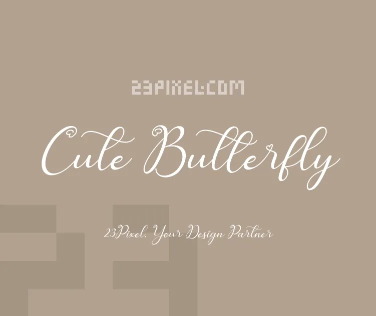 Cute Butterfly