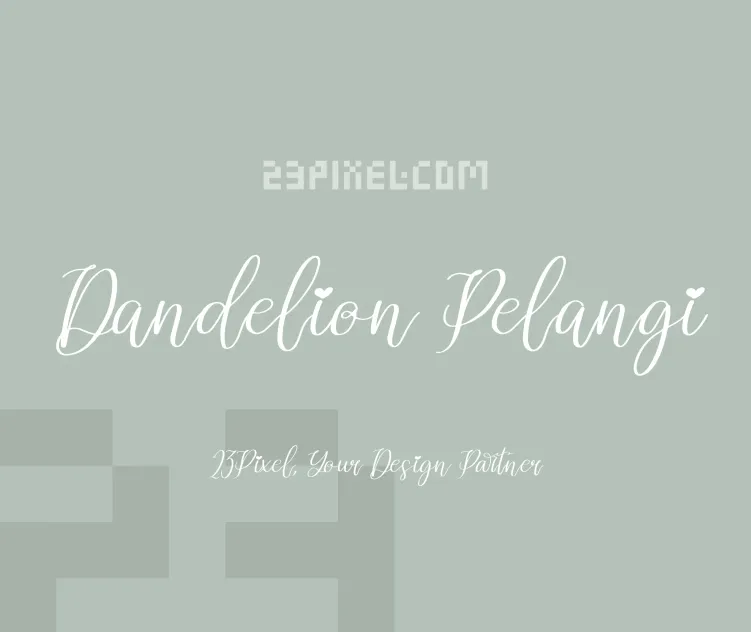 Dandelion Pelangi