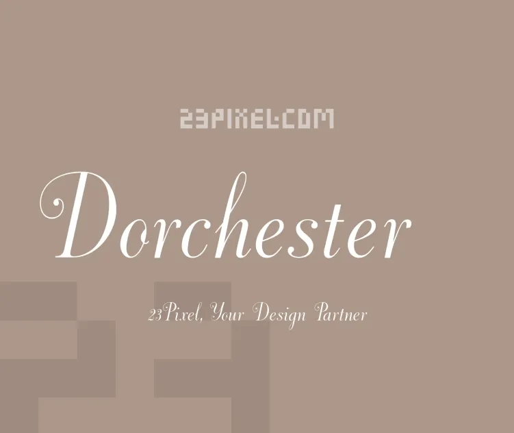 Dorchester Script Mt Std