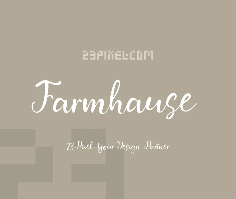 Farmhause Script