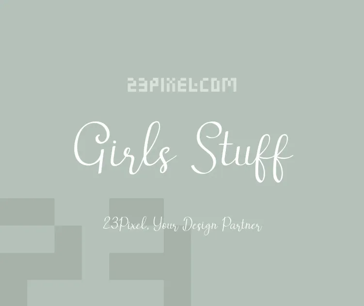 Girls Stuff