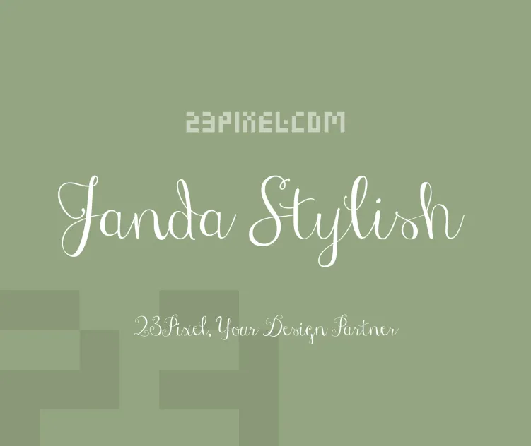 Janda Stylish Script