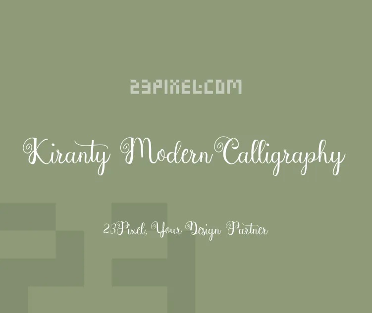 Kiranty Modern Calligraphy