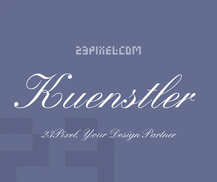 Kuenstler Script