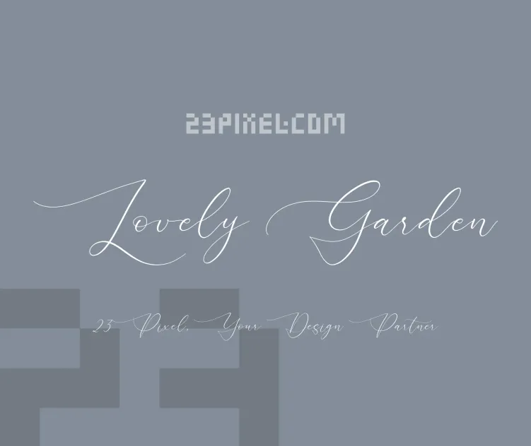 Lovely Garden