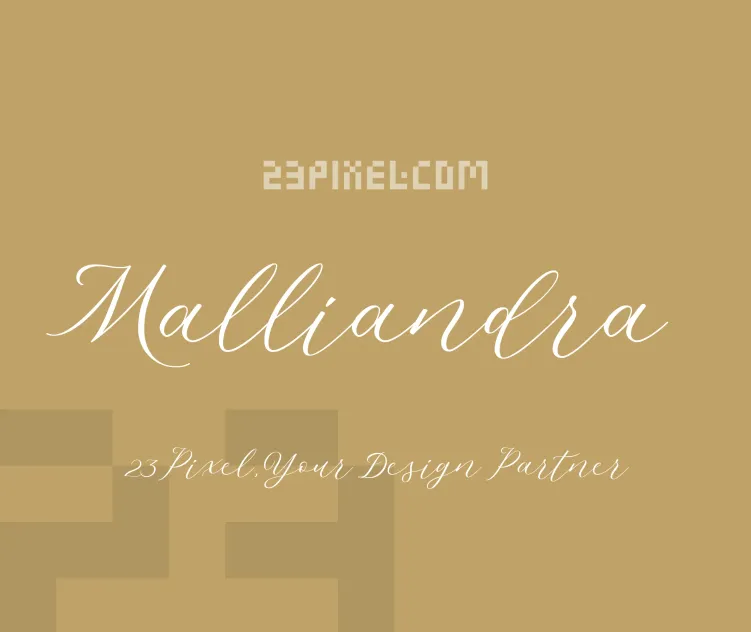Malliandra Script 
