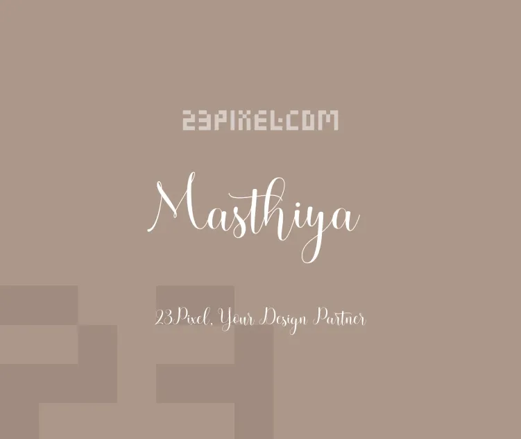 Masthiya Script