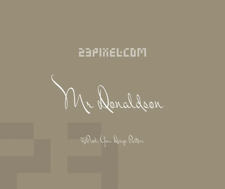 Mr Donaldson