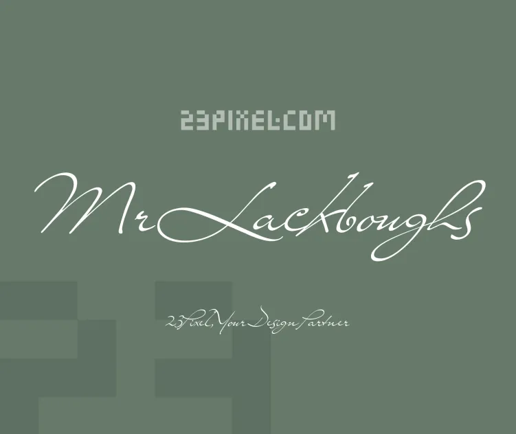 Mr Lackboughs