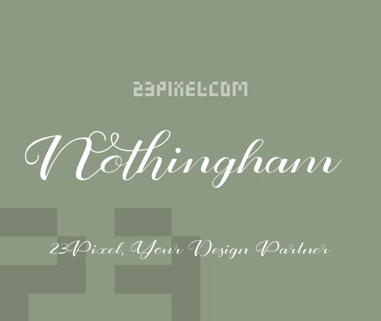 Nothingham Script