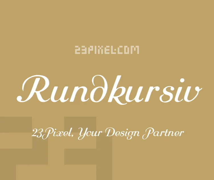Rundkursiv