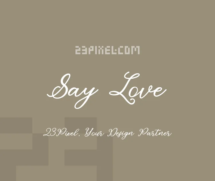 Say Love