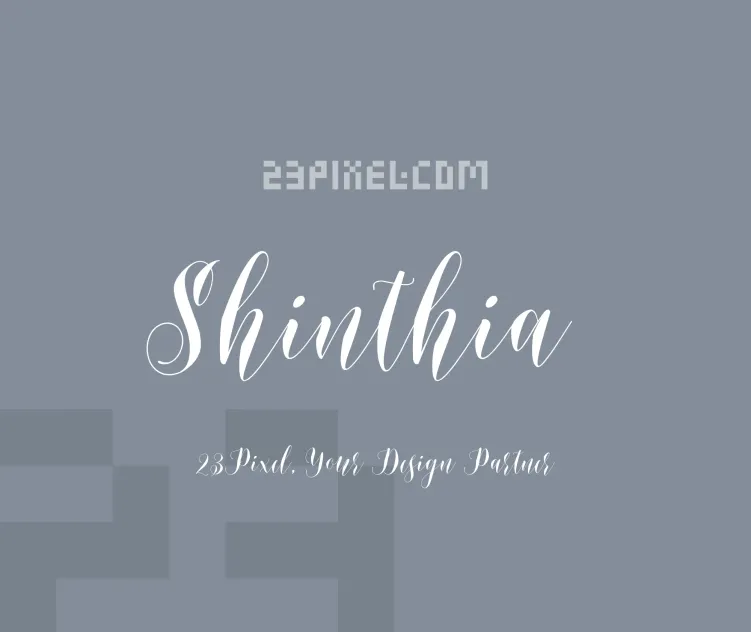 Shinthia Script
