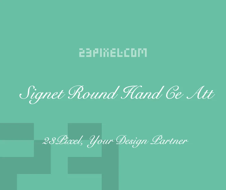 Signet Round Hand Ce Att