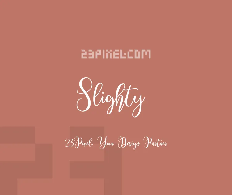 Slighty Script