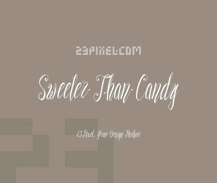 Sweeter Than Candy
