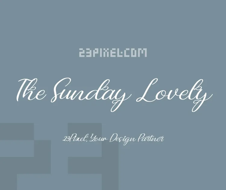 The Sunday Lovely