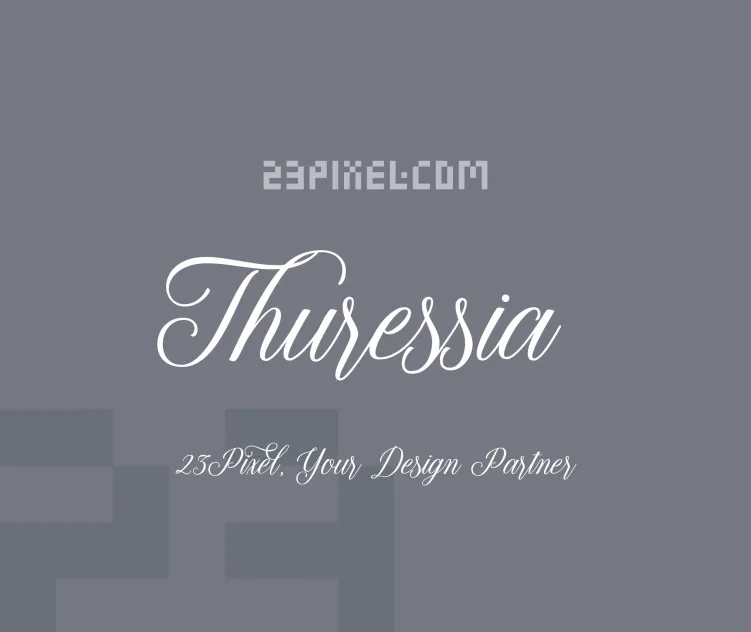 Thuressia Script