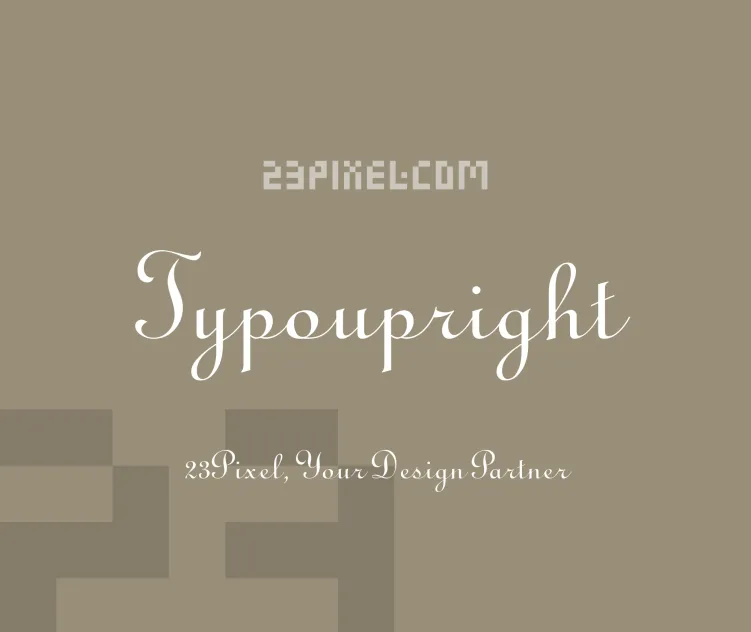 Typoupright