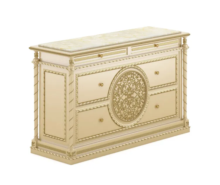 Central tv stand with mechanism
