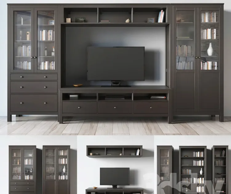 Hemnes tv storage combination