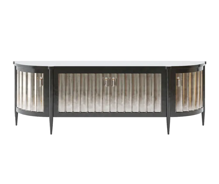 Louise bradley demi lune silver leaf