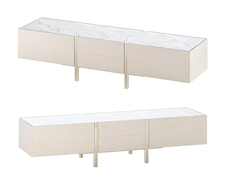Tv cabinet edge