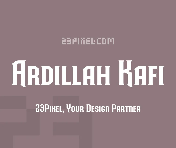 Ardillah Kafi