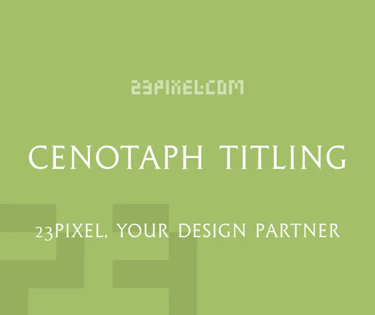 Cenotaph Titling