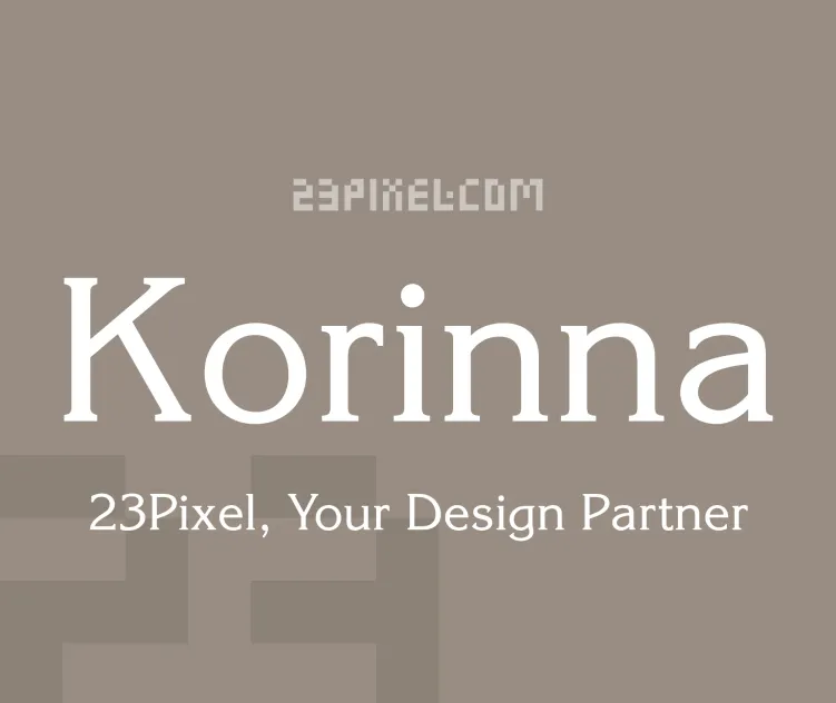 Itc Korinna Std