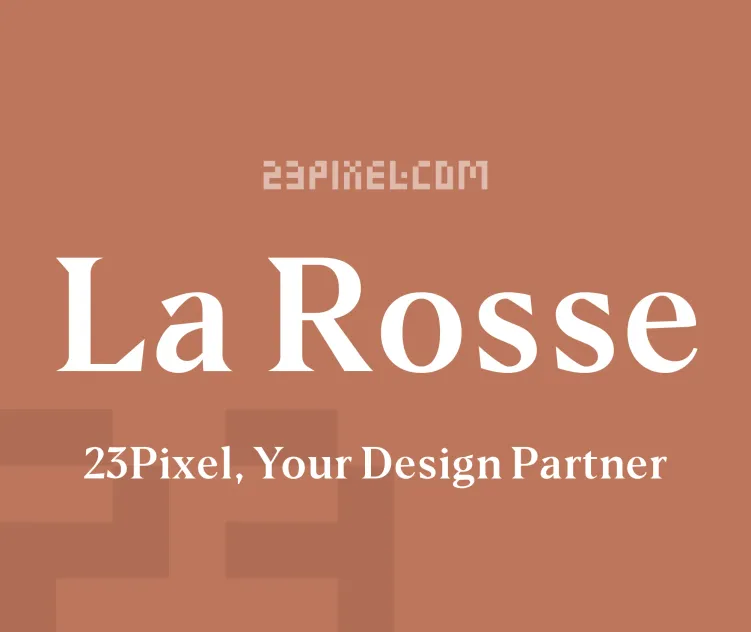 La Rosse Serif