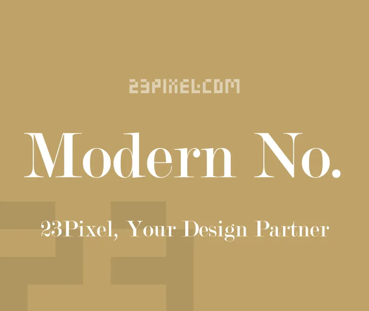 Modern No.