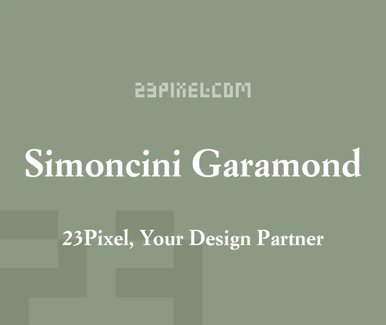 Simoncini Garamond Std