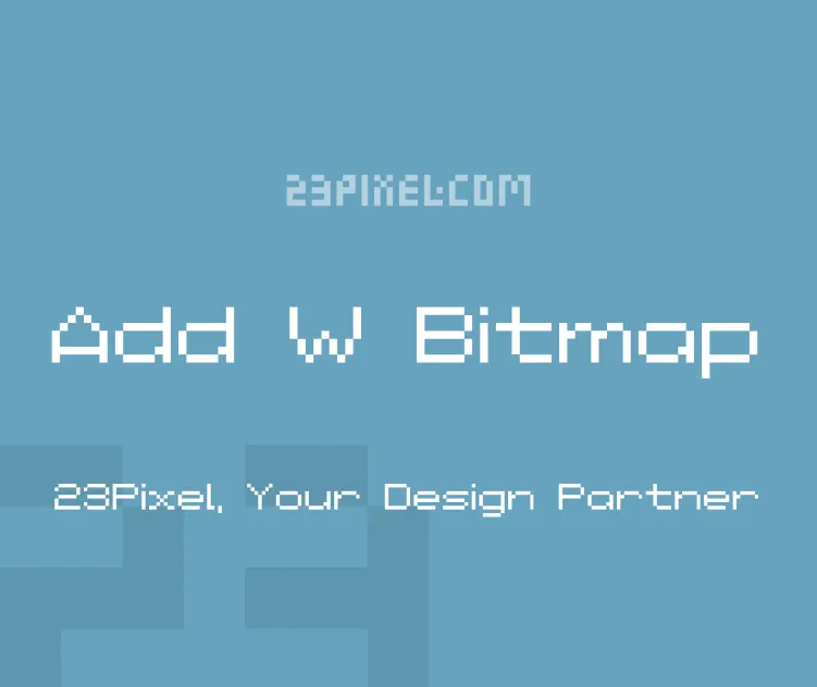 Add W Bitmap