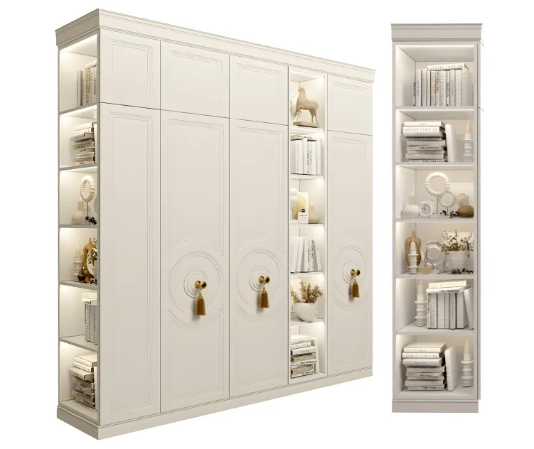 Cabinet with shelves